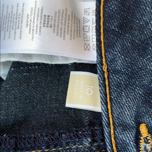 Michael Kors Straight Leg Blue Jeans - Picture 5 of 15